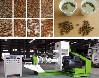 High Grade Aquatic Animal Feed Extruder Pellet Machine Wear Resisting 100 KG/H