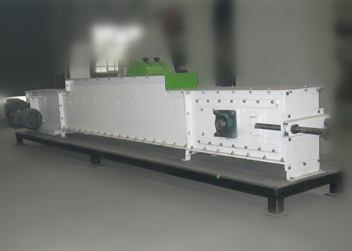 Powder Screw Belt Conveyor Machine Self Cleaning For Horizontal Conveying